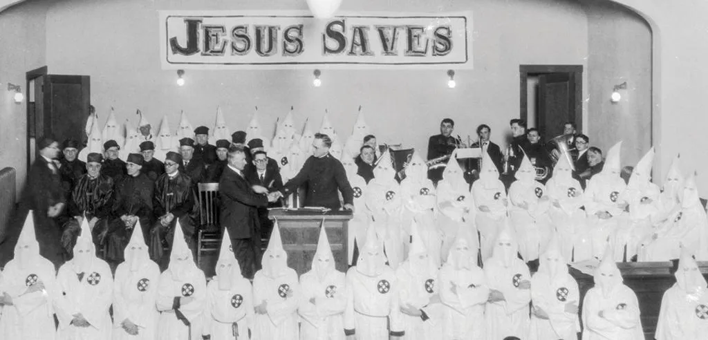 Christian Nationalist in church.