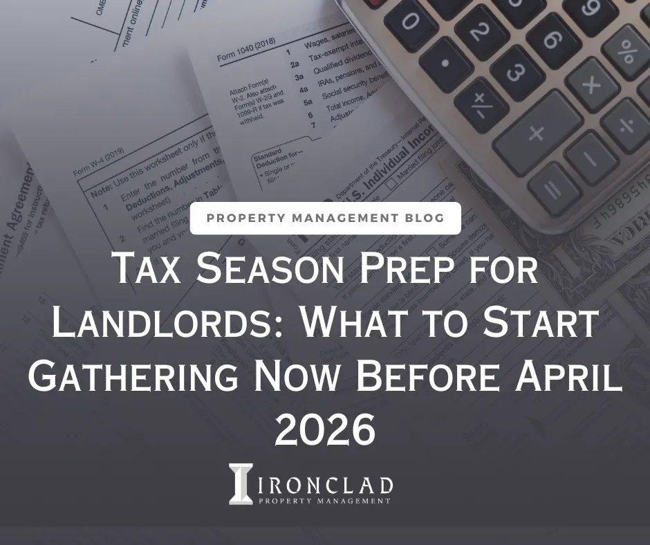 Tax Season Prep for Landlords: What to Start Gathering Now Before April 2026