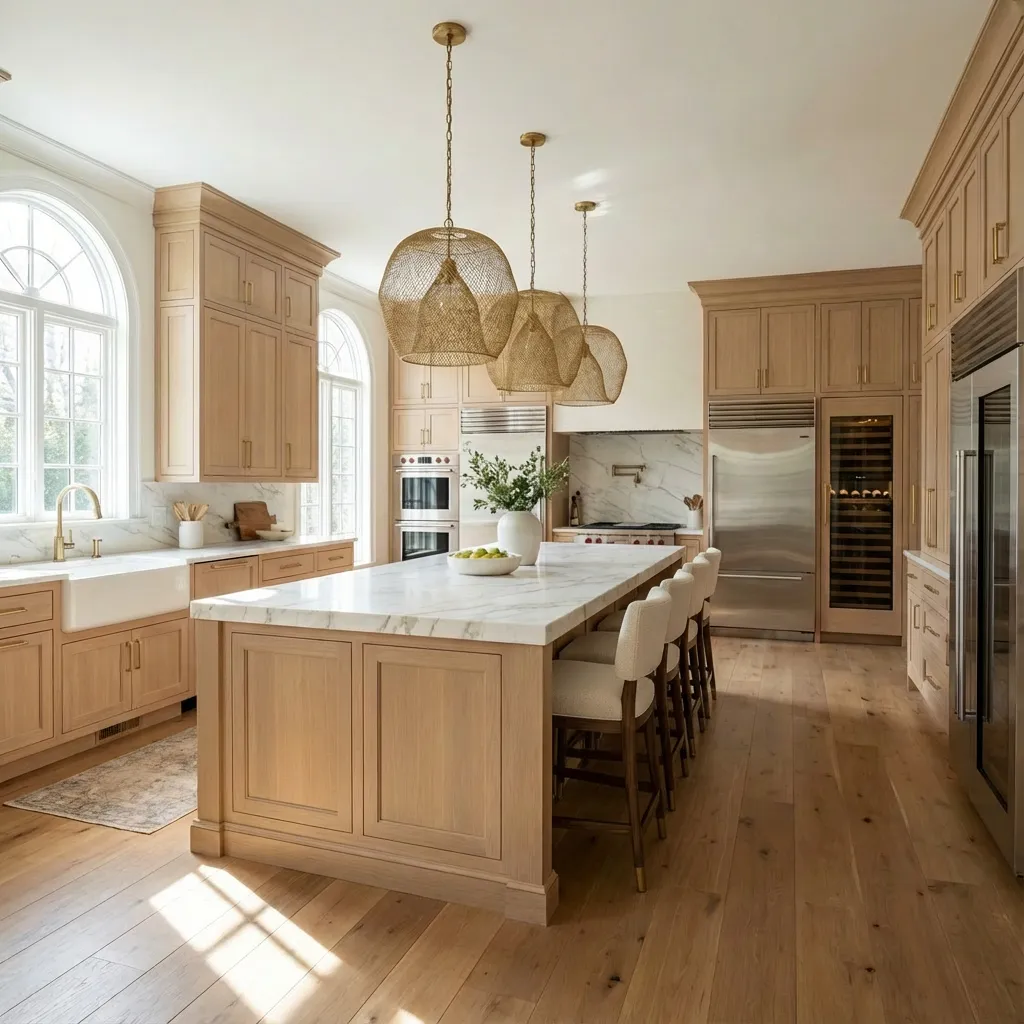A kitchen Remodeling project by NK Construction and Design