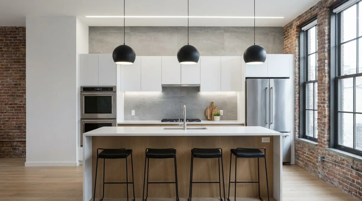 Kitchen remodeling project by NK Construction and Design in Philadelphia