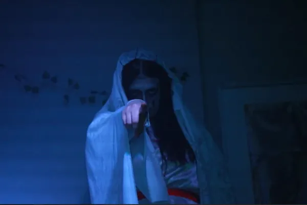 Haunted Studio Showcase at JDS Creative Academy featuring student-built haunted maze and Halloween performance.