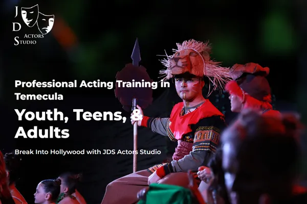 Students practicing acting exercises at JDS Actors Studio in Temecula