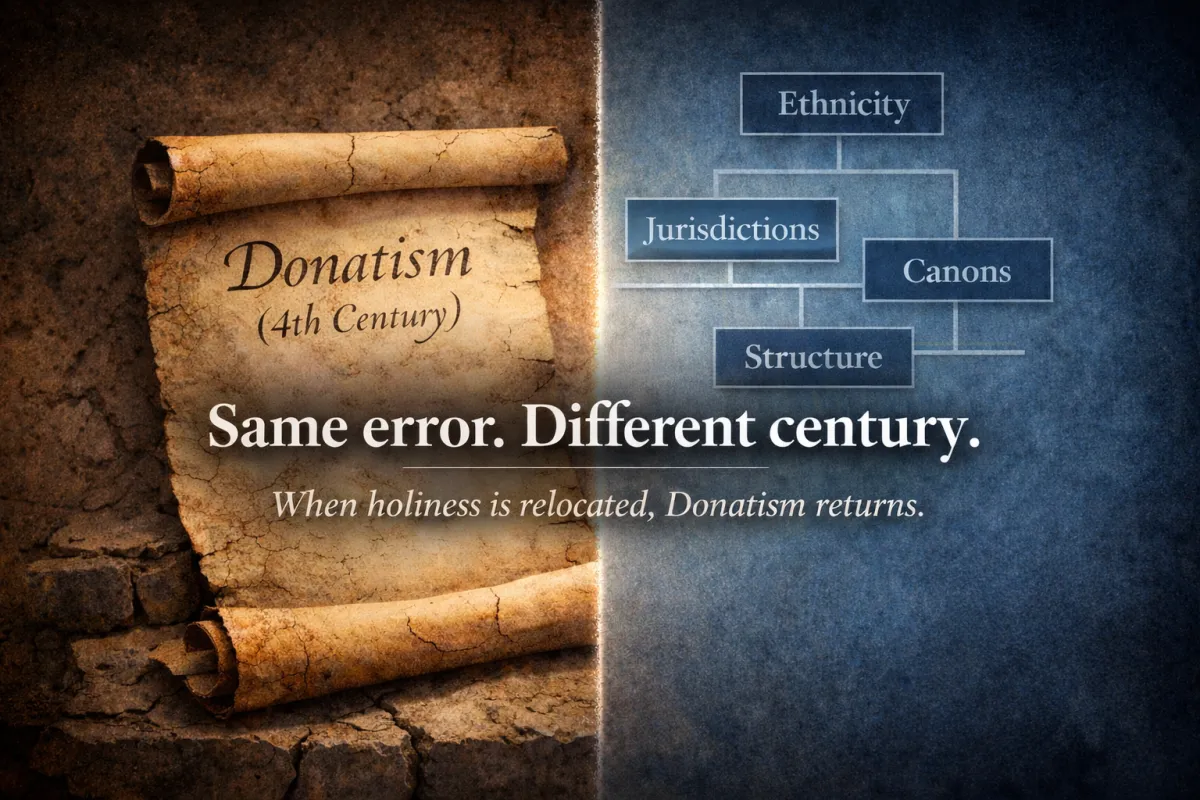 A Reflection on Donatism, Ethnophyletism, and the Canonical Crisis in the American Church