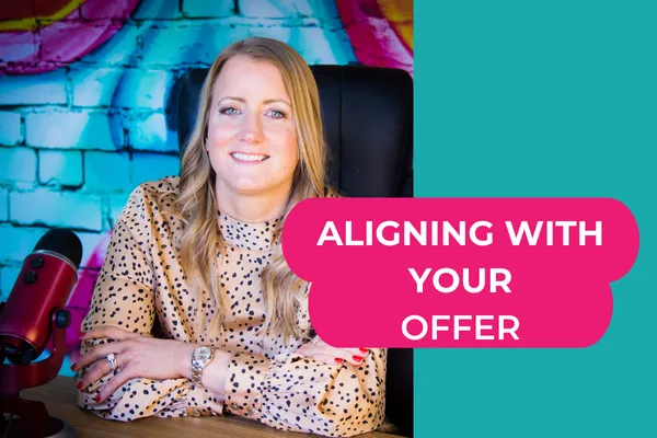 Image of Helen Tudor, with the text "Aligning with your offer"