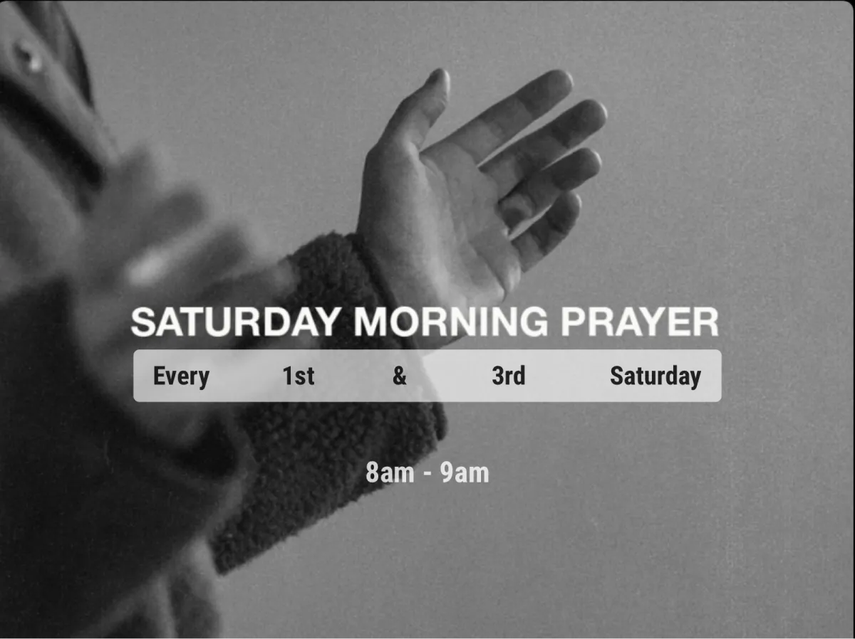 Saturday Morning Prayer | January 17, 2026 - Copy
