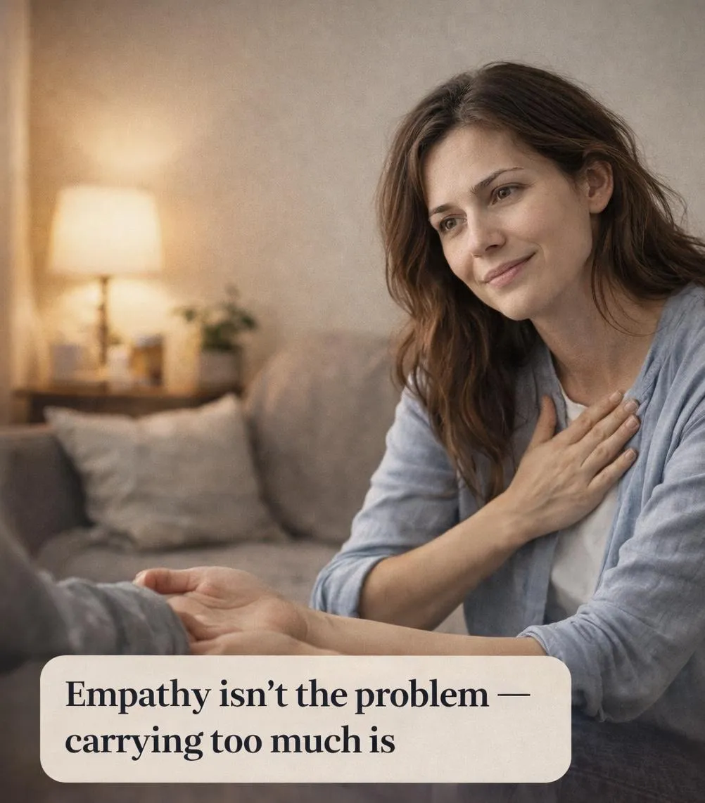 Empathy Isn’t the Problem — Carrying Too Much Is