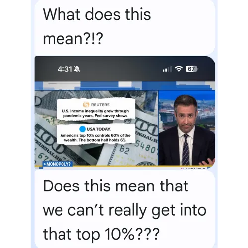 Am I locked out of the top 10%?  Were you forced to sell your company?