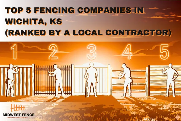 Top 5 Fencing Companies in Wichita, KS (Ranked by a Local Contractor)
