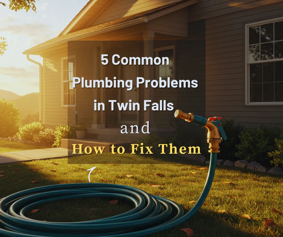 5 Common Plumbing Problems in Twin Falls (And How to Fix Them Before They Get Worse)