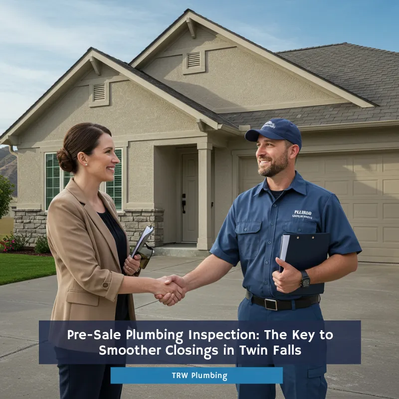 Twin Falls Realtors: Why a Pre-Sale Plumbing Inspection Can Help Your Listings Sell Faster (and for More)
