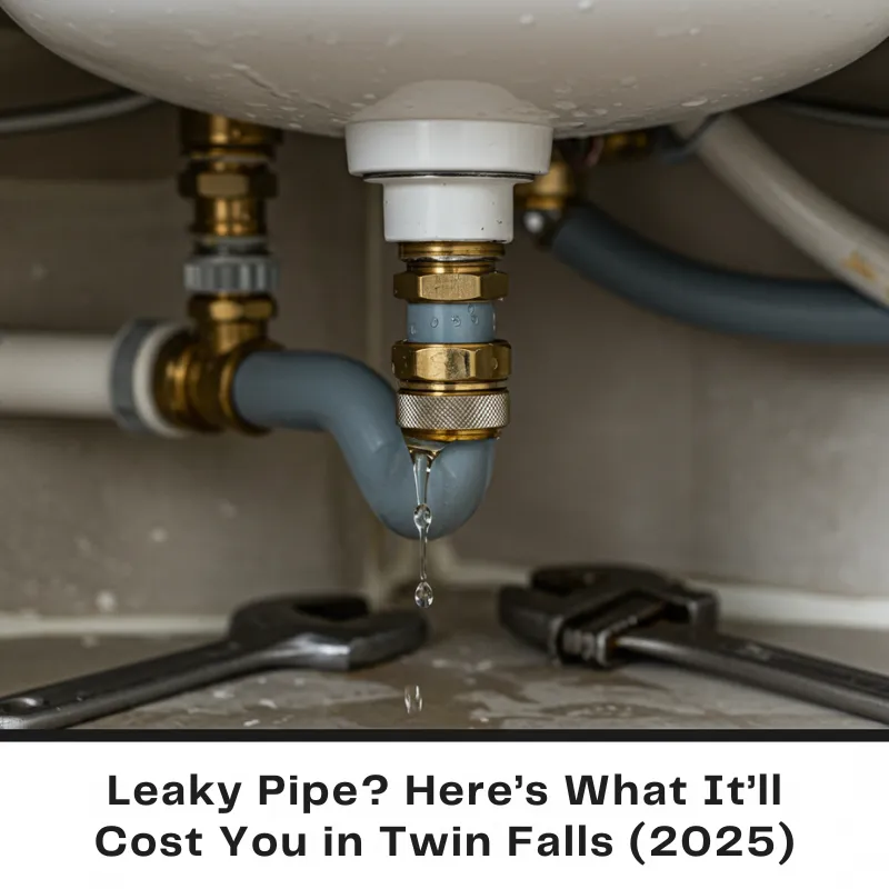 Leaky Pipe Repair Cost in Twin Falls (2025): What Homeowners Really Pay