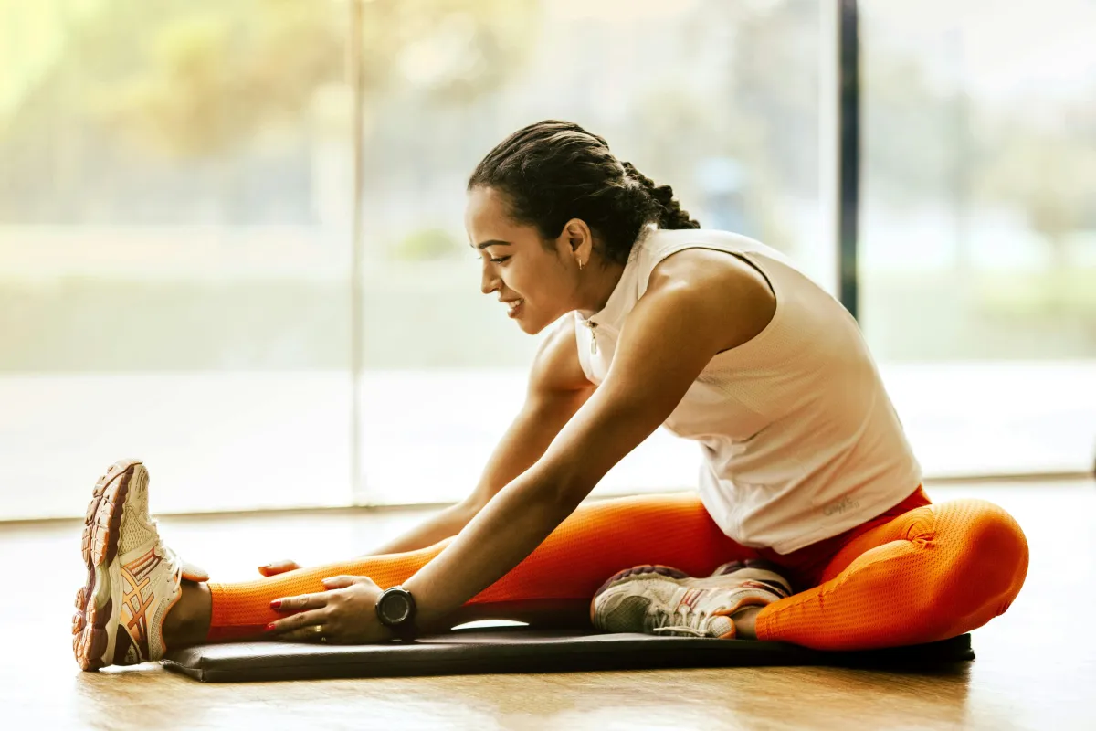 client stretching