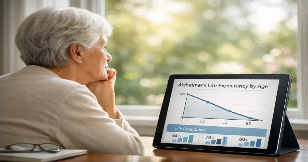 What is the Alzheimer's Life Expectancy by Age?