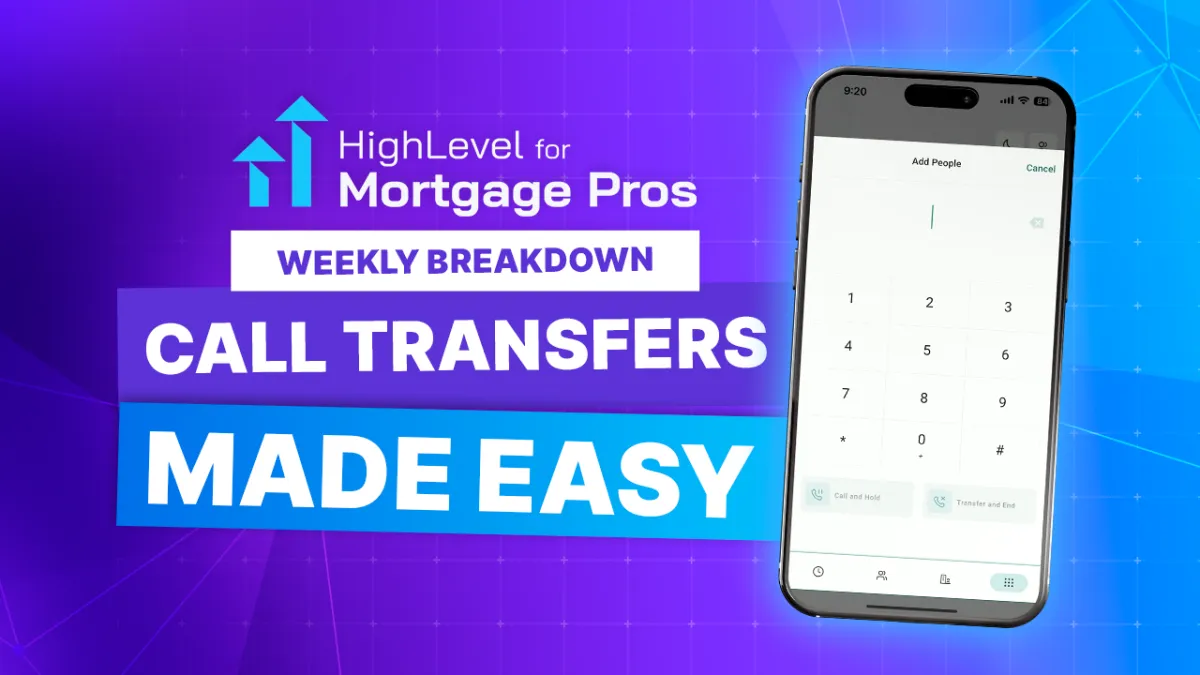 HighLevel Weekly Breakdown – Email Stats, Templates, and Call Transfers (May 2025)