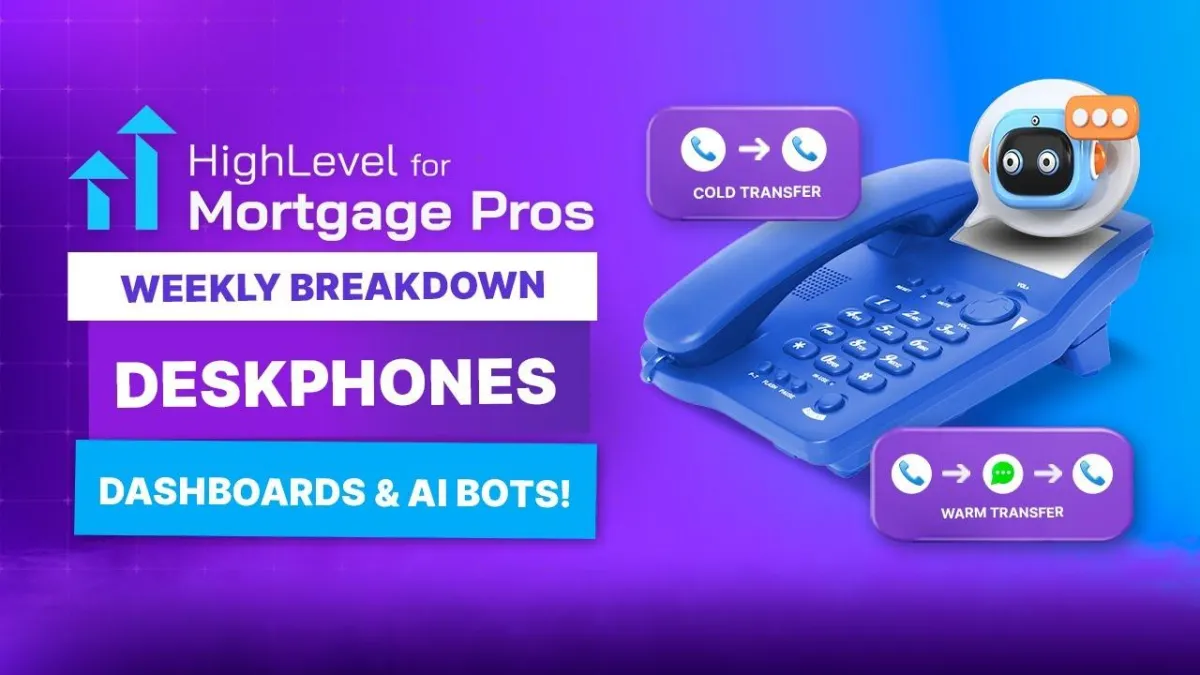 Workflow Templates, AI Handoffs, and SIP Desk Phones: This Week’s HighLevel Highlights