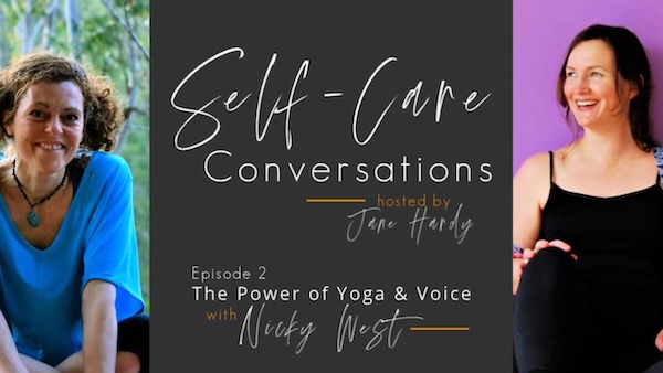 self care conversations yoga and voice