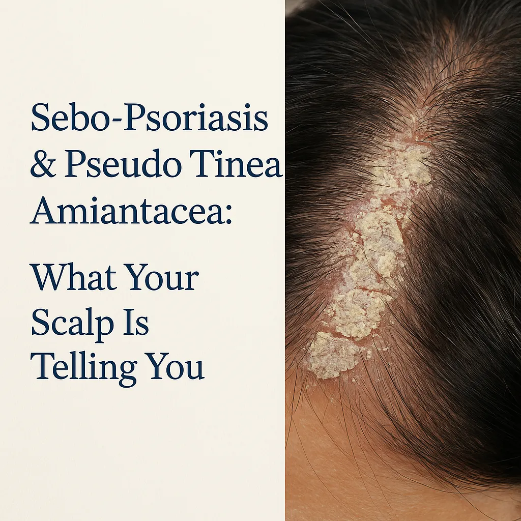 Sebo-Psoriasis / Pseudo Tinea Amiantacea