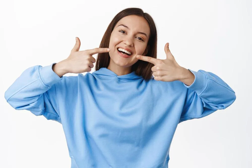 Mujer sonriendo