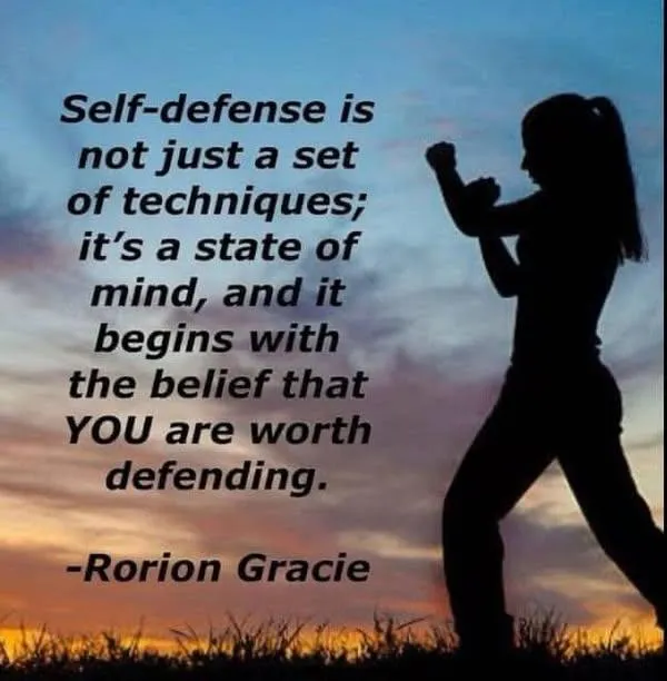 The strongest defence starts in your mind