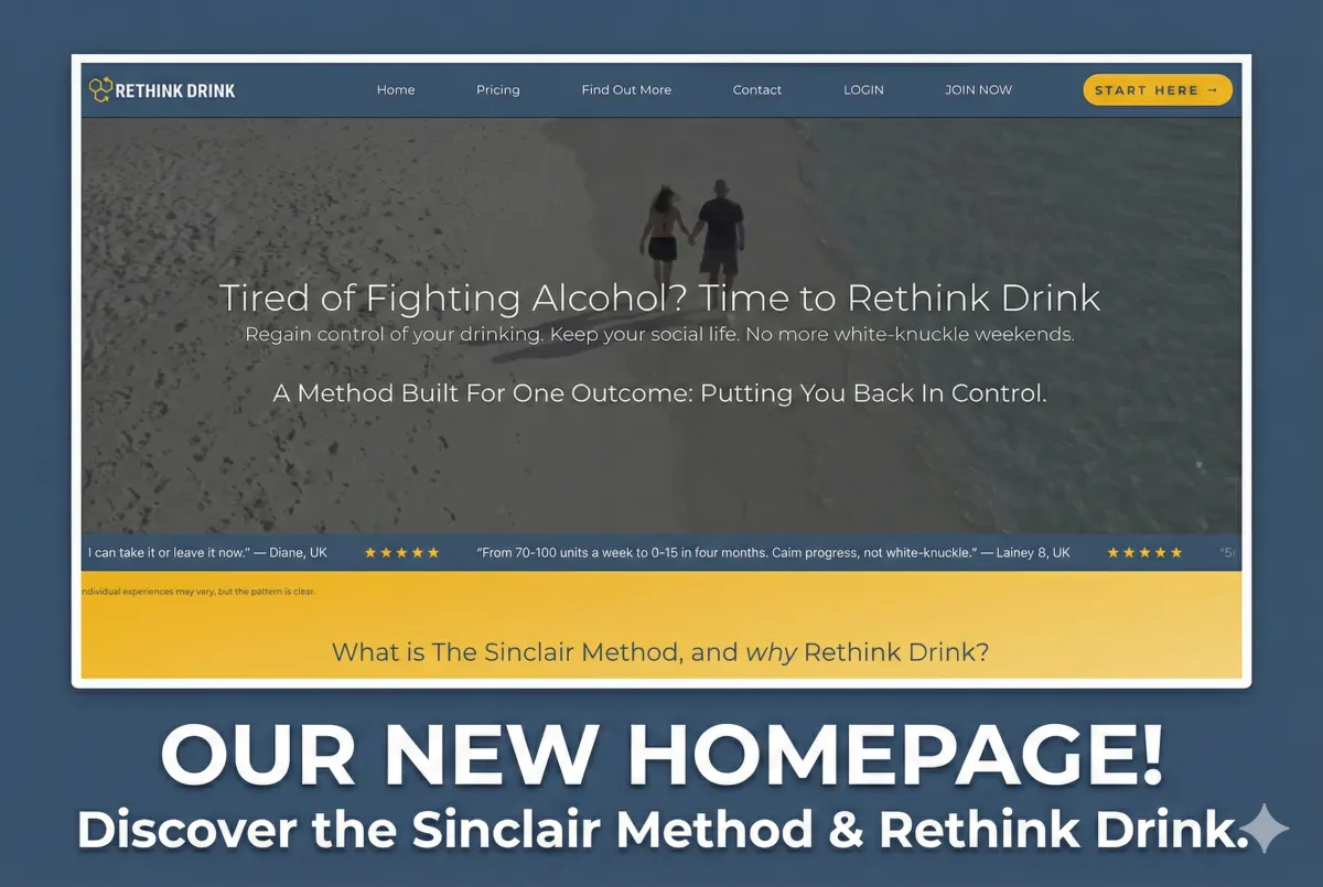 We’re Excited to Unveil the New Look Rethink Drink Homepage