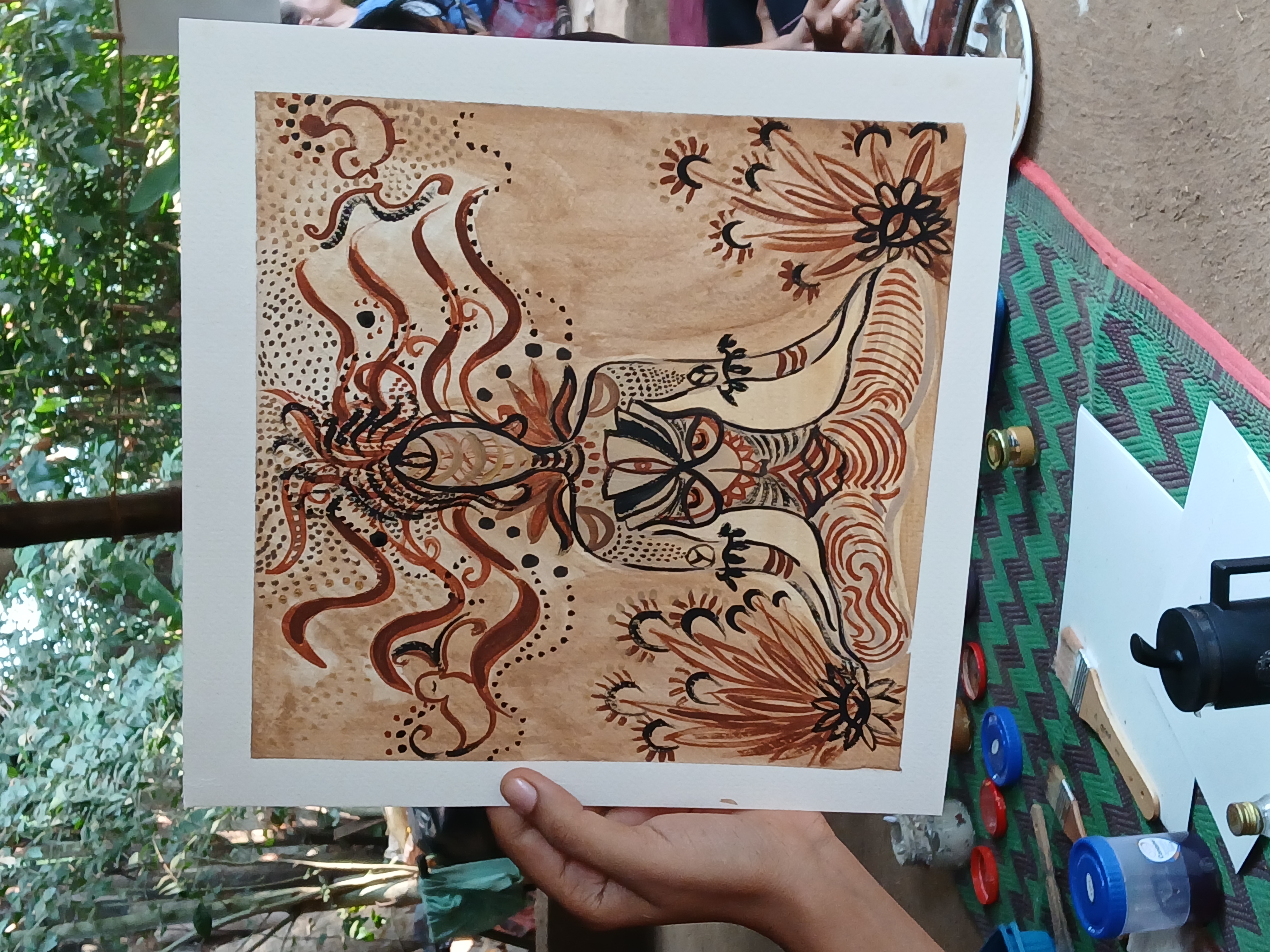 Colours of Earth: Making Paint from Soil and Stone in Goa