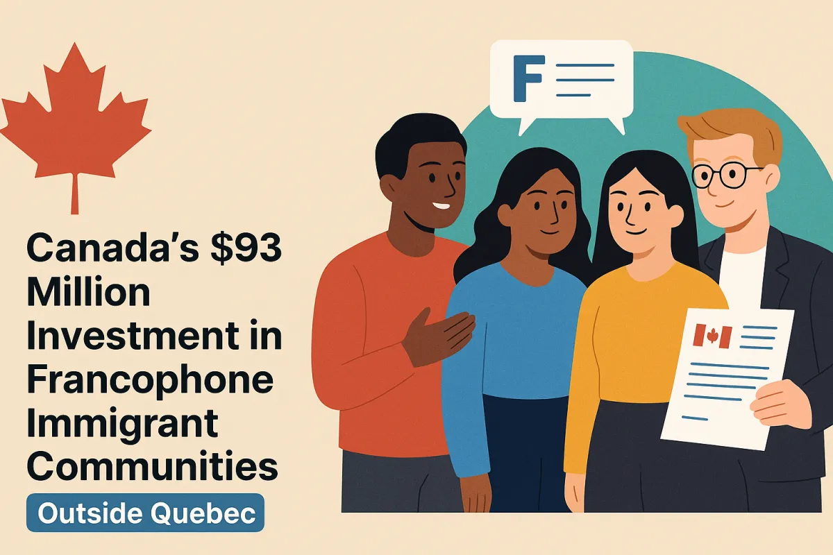 Canada Invests $93 Million to Support Francophone Immigrant Communities