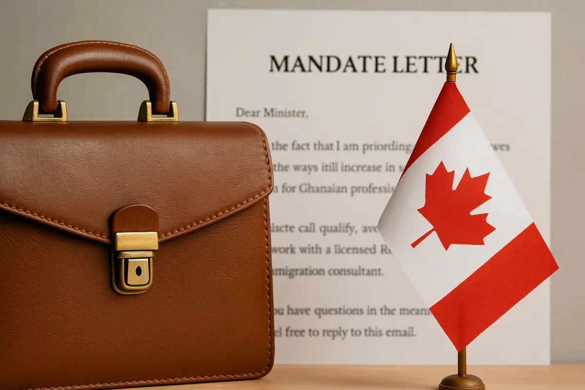 Mandate letter reinforces Canadian immigration priorities under Prime Minister Mark Carney
