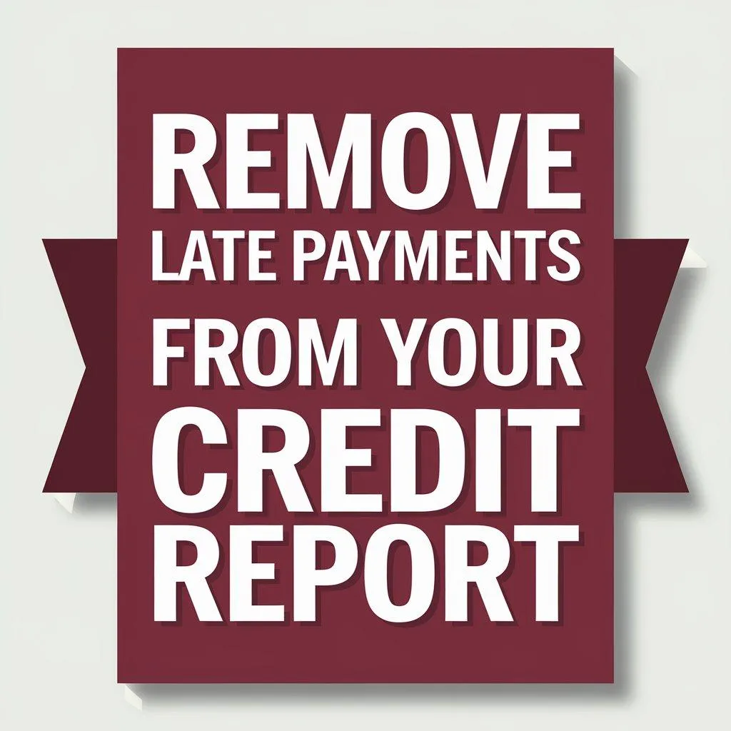 Remove Late Payments from Your Credit Report