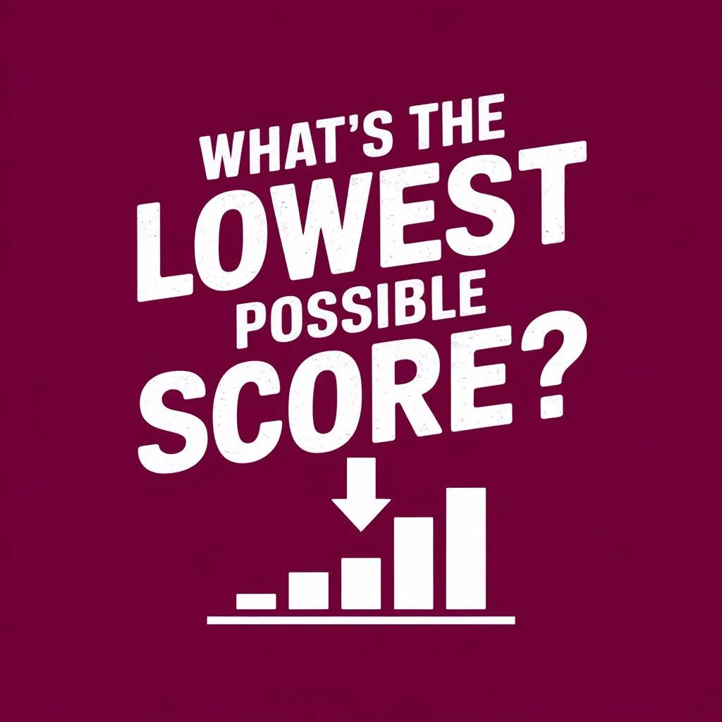 What’s the Lowest Possible Credit Score