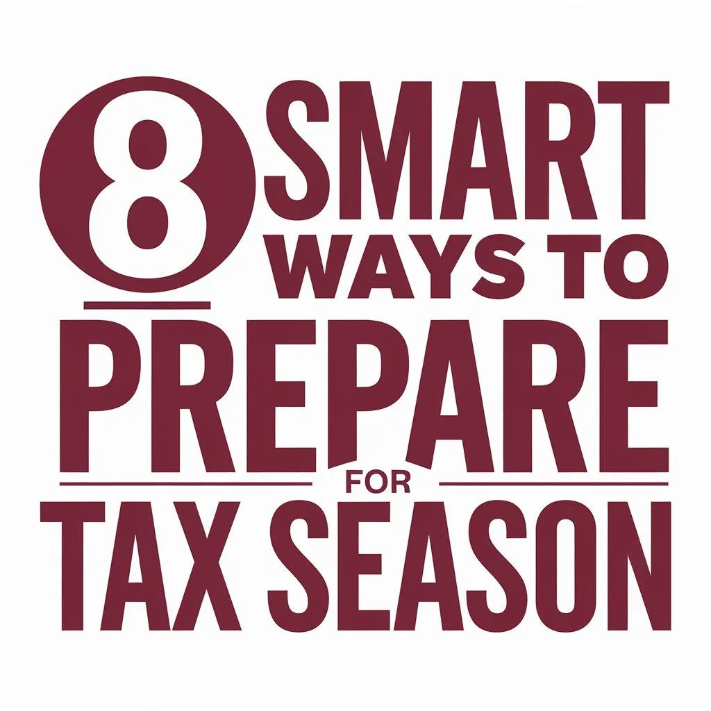 8 Smart Ways to Prepare for Tax Season