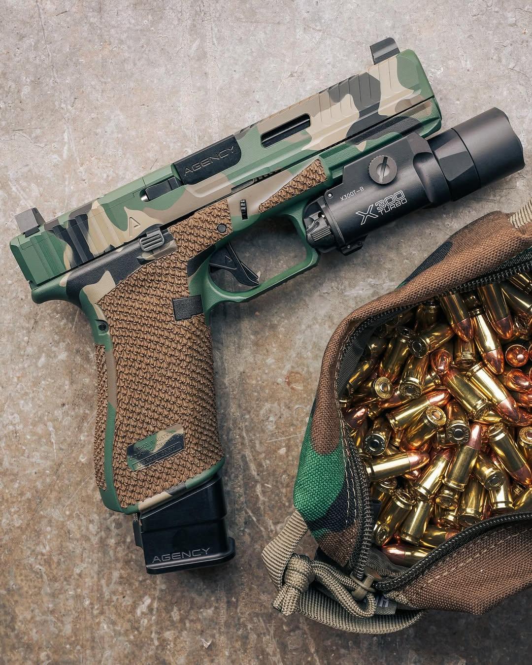 M81 Woodland Camo Boro Bullets