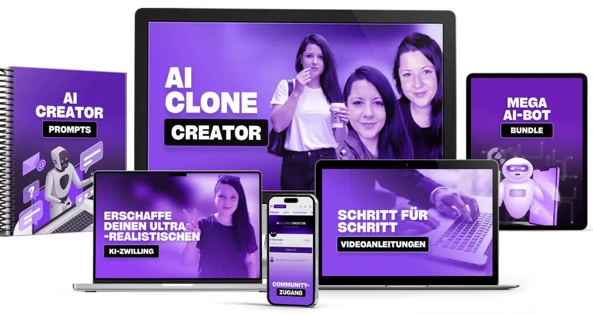 AI Clone Creator Erfahrungen – Mein ehrliches Review zum KI-Clone-Creator-Kurs von Katharina Kislewski