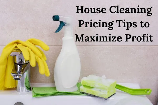 House Cleaning Pricing Tips to Maximize Profit