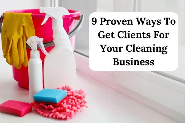 cleaning supplies