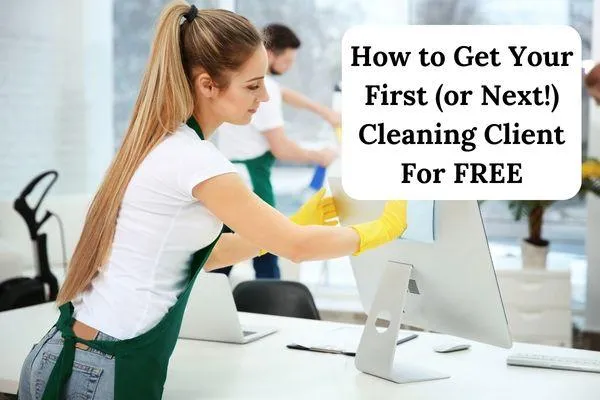 Cleaning lady
