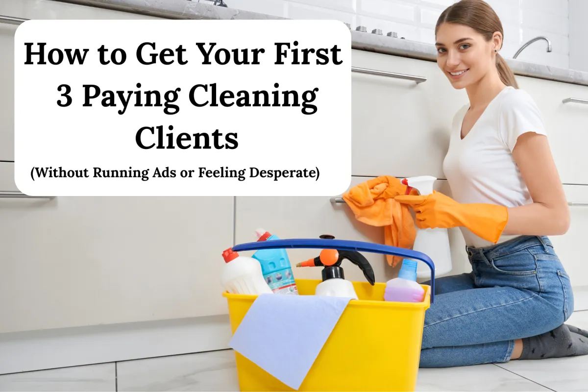 How to get clients for your cleaning business