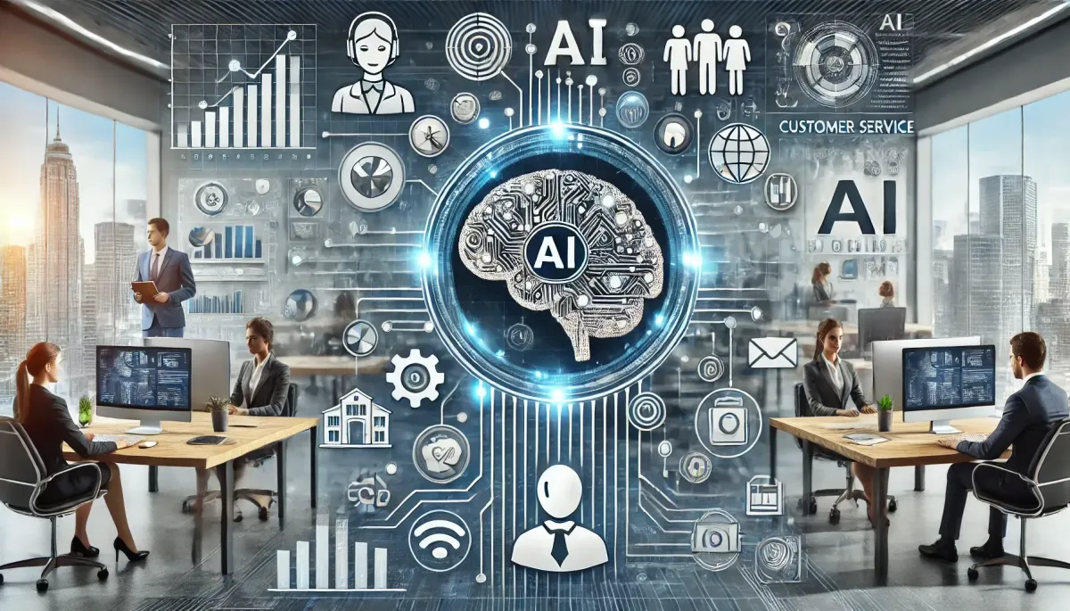 The integration of AI in various business processes