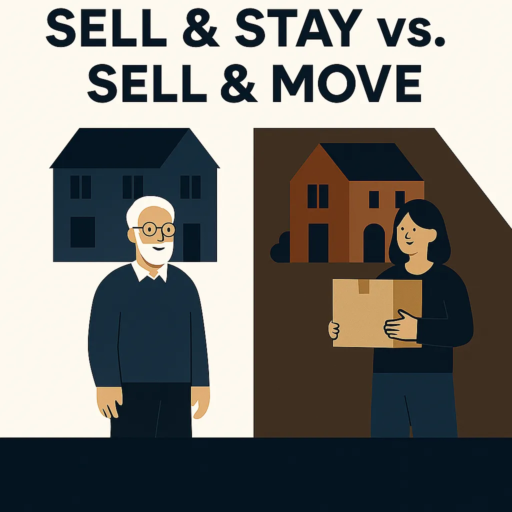 Sell & Stay vs. Sell & Move: Which Option Fits Your Situation?