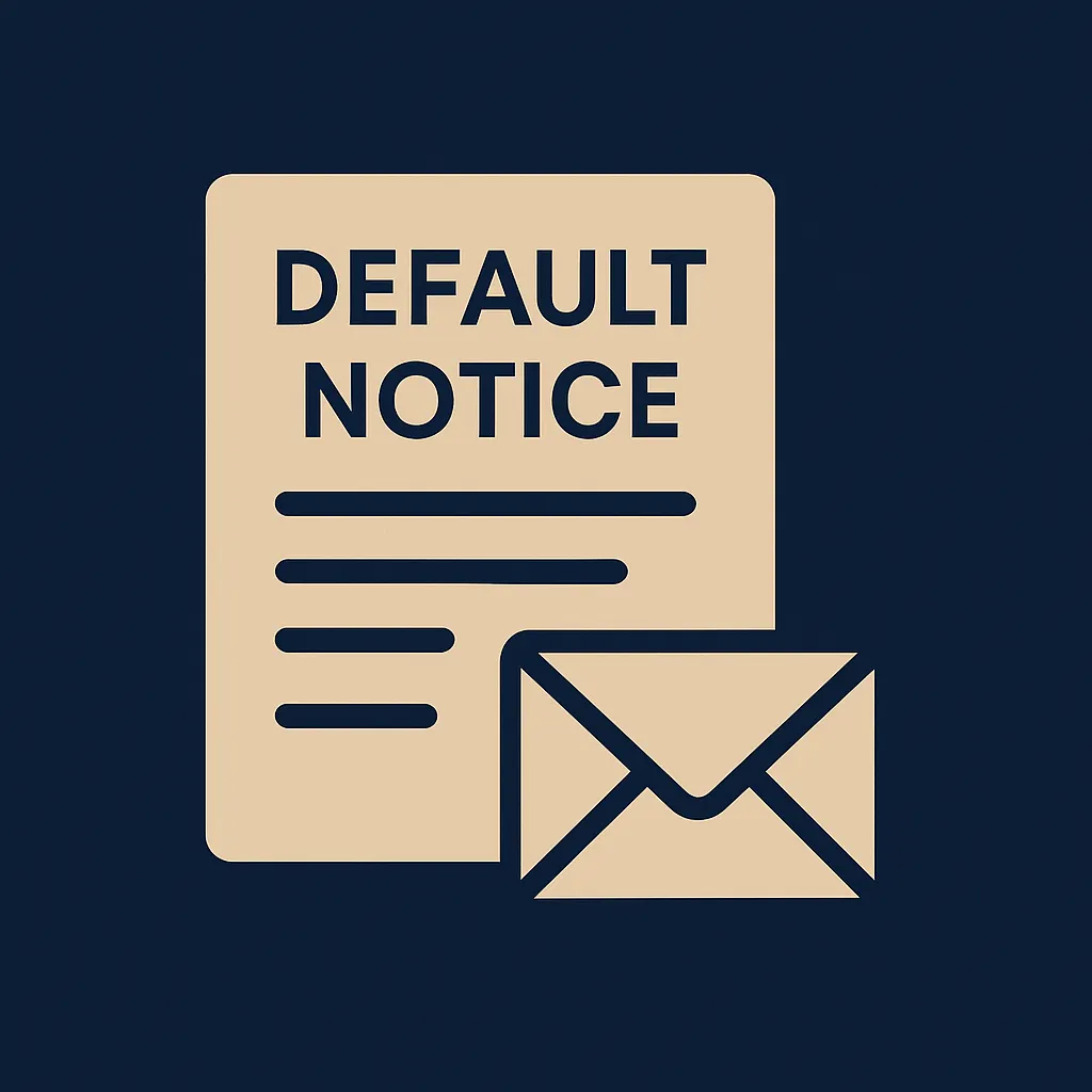 Default Notice in the Mail? Here’s What It Actually Means — And What You Can Do Next