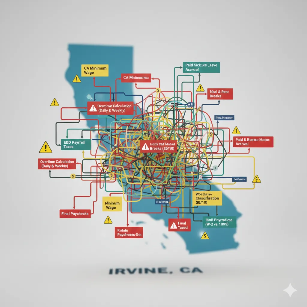 Payroll bookkeeping in Irvine California