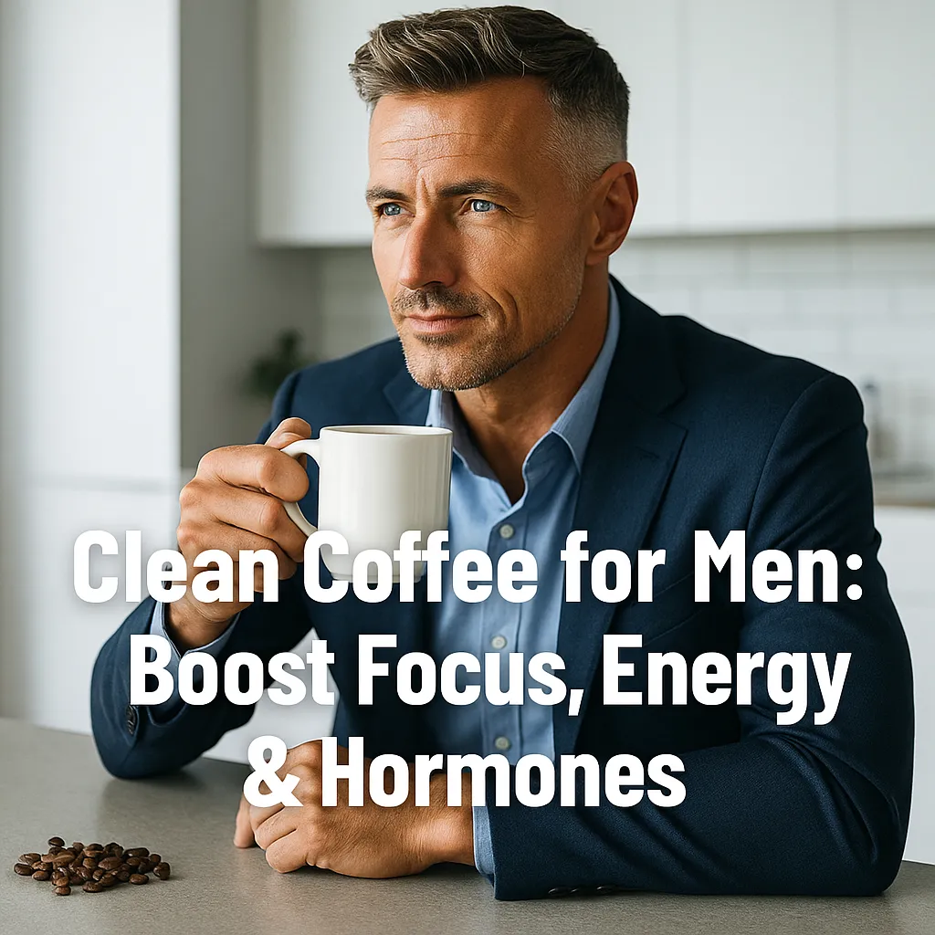 Clean Coffee for Men: Boost Focus, Energy & Hormones