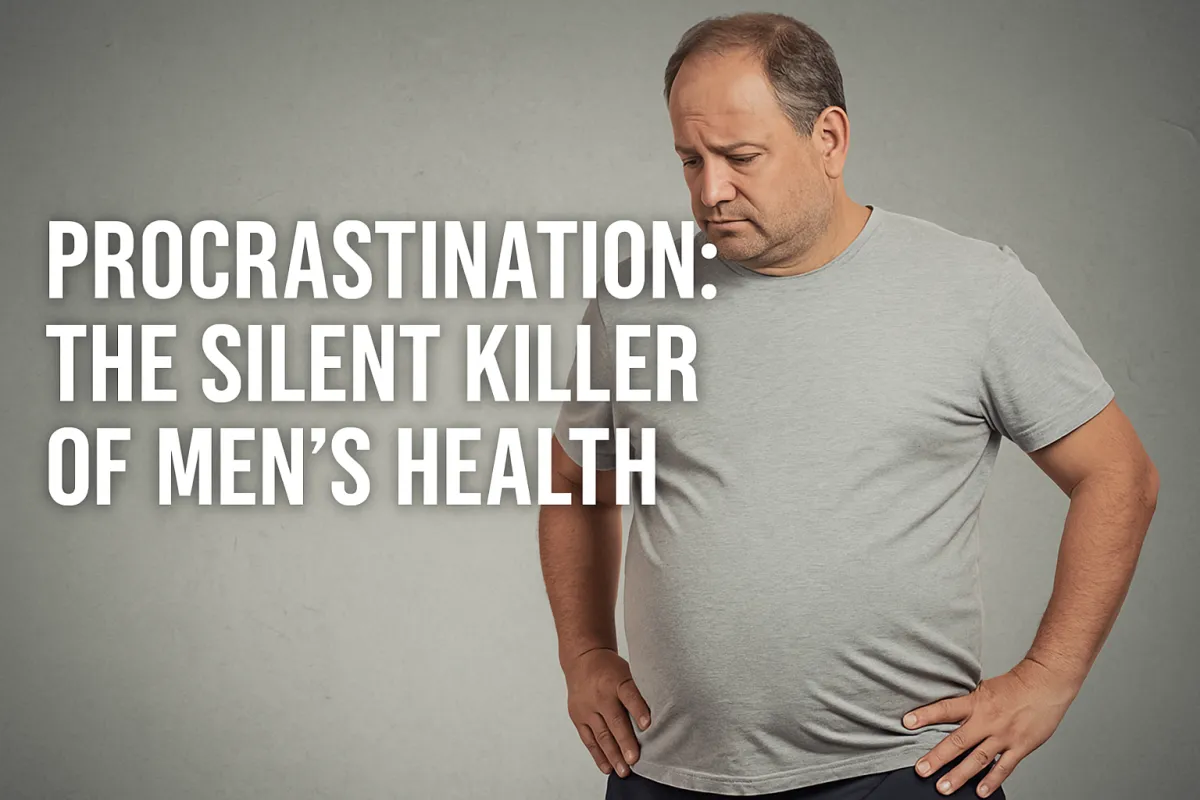 Procrastination: The Silent Killer of Men’s Health — Why Most Men Wait Too Long to Take Control
