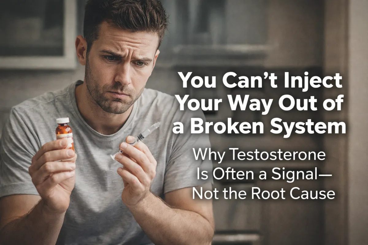 You Can’t Inject Your Way Out of a Broken System