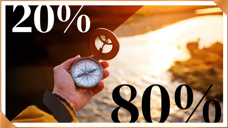 Navigating the Delicate Balance Between Your 20% and 80% as an Entrepreneur