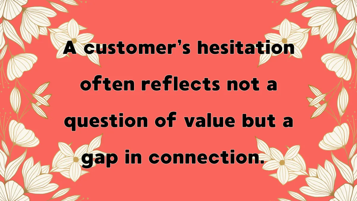In membership sales, what's really behind the objection: "Let me think about it."