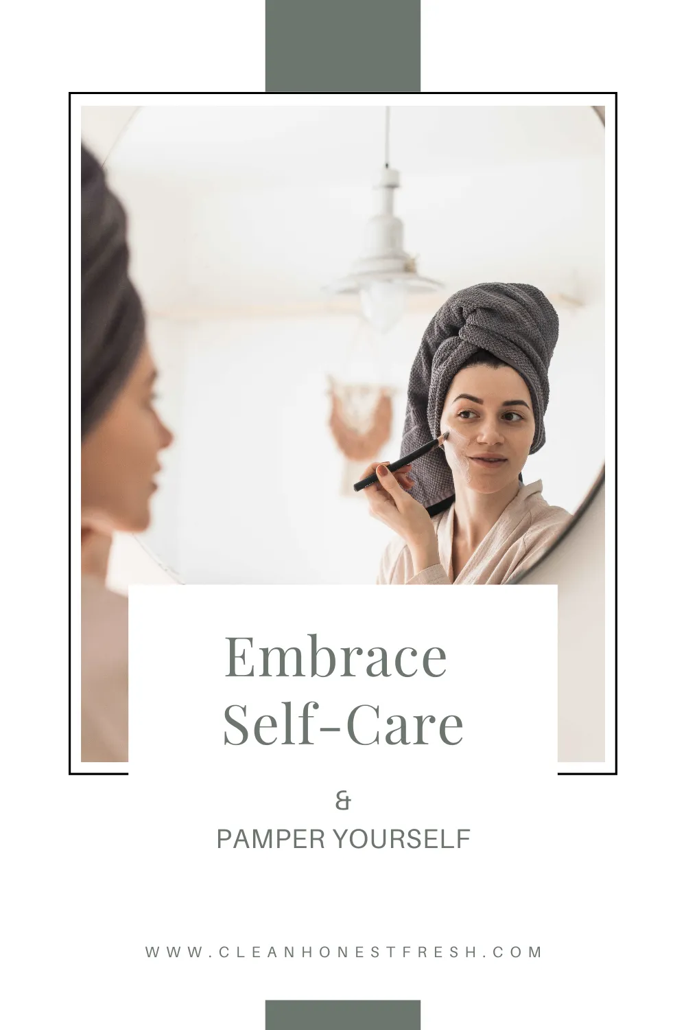 Prioritize self-care and embrace the beauty of pampering yourself