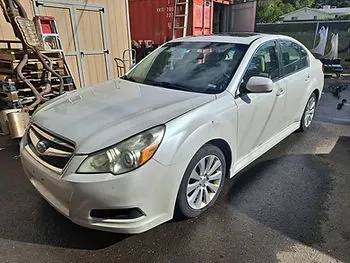 2010 Subaru Legacy 2.5L White 104k CVT Automatic Transmission