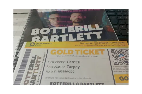 Steve Barnett and Nigel Botterill Tickets