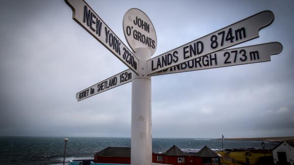 The Fastest Solo Bike Ride from Land's End to John o' Groats