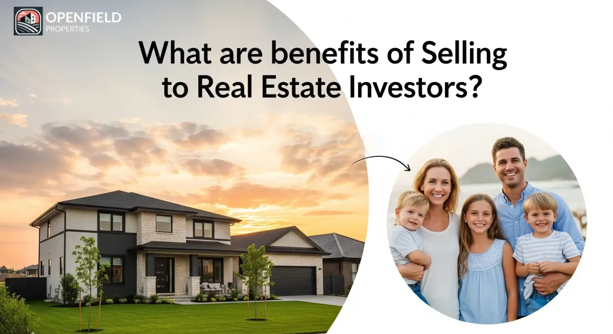 What are the benefits of Selling to Real Estate Investor? 
